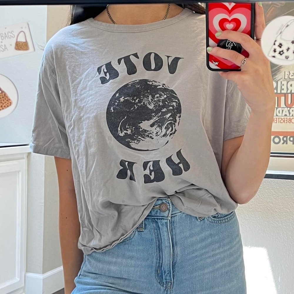 Patagonia earth Vote Her graphic tee